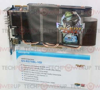 Gigabyte HD 5750 Silent cell